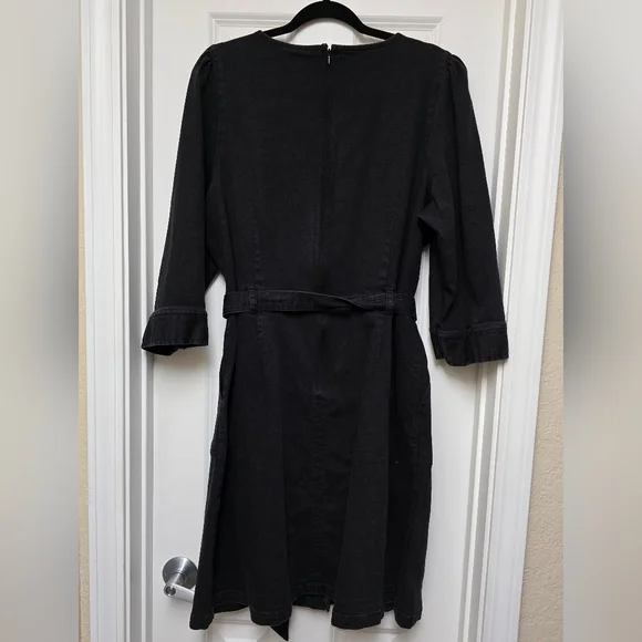 Liz Claiborne Denim Mid Sleve Dress - Picture 2 of 4